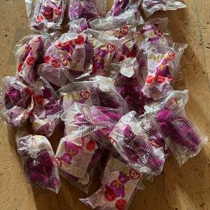 Lot of 20 McDonald’s teenie beanie bears millennium